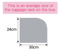 Size of luggage