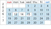 2026年7月
