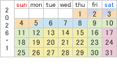 2026年1月